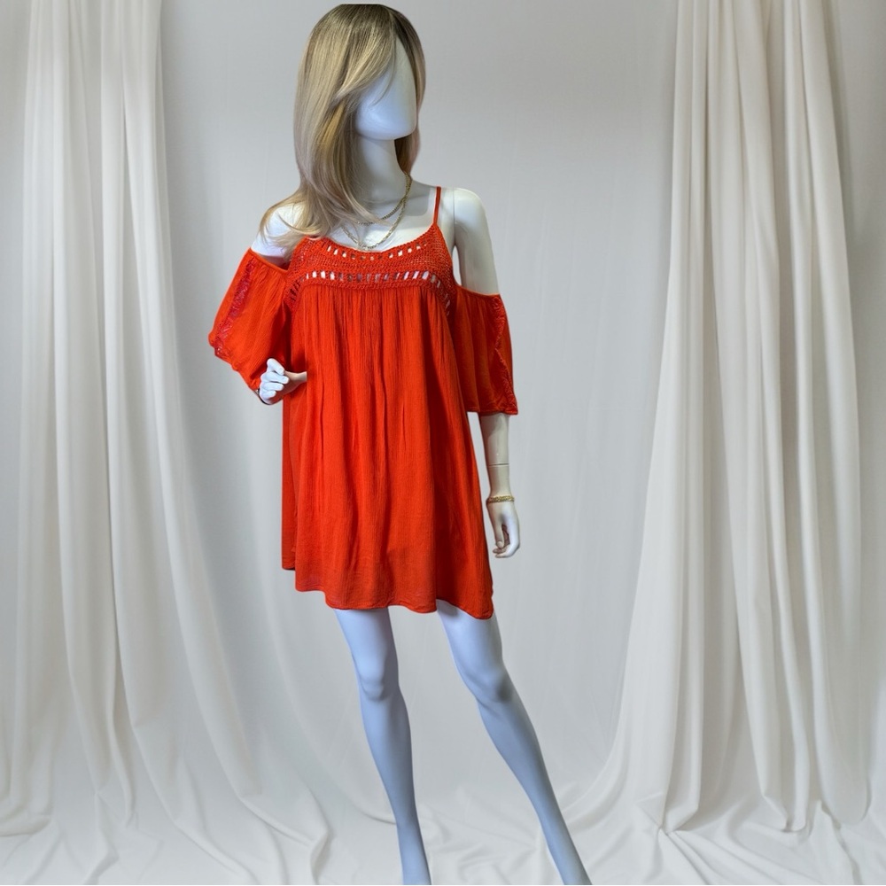 Rip Curl Orange Mini Dress - Picture 9 of 9